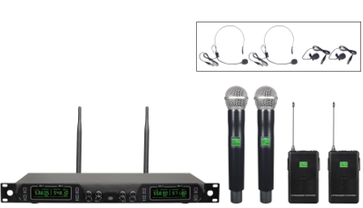 UHF022C Micrófonos inalámbricos